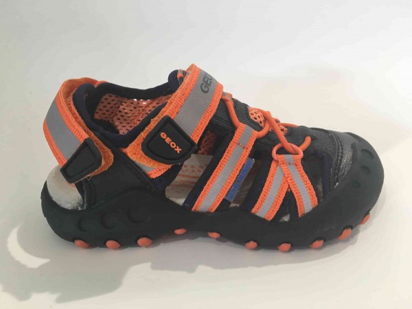 J SANDAL KYLE NAVY-ORANGE-min